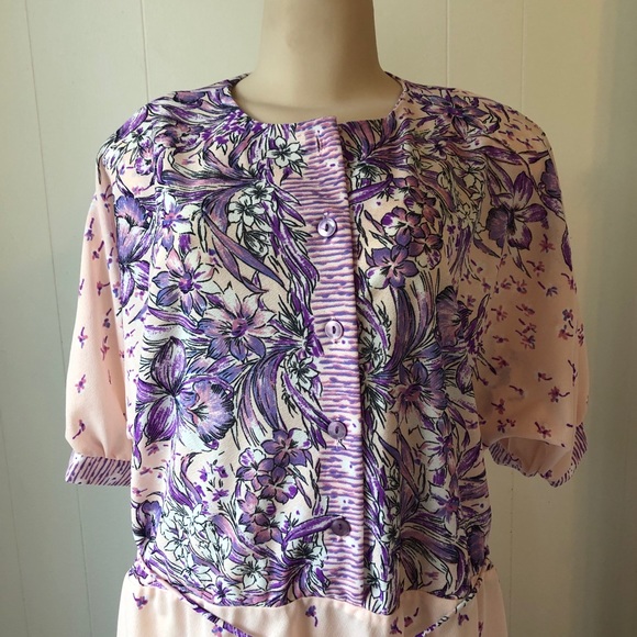 Vintage floral dress - Picture 2 of 8